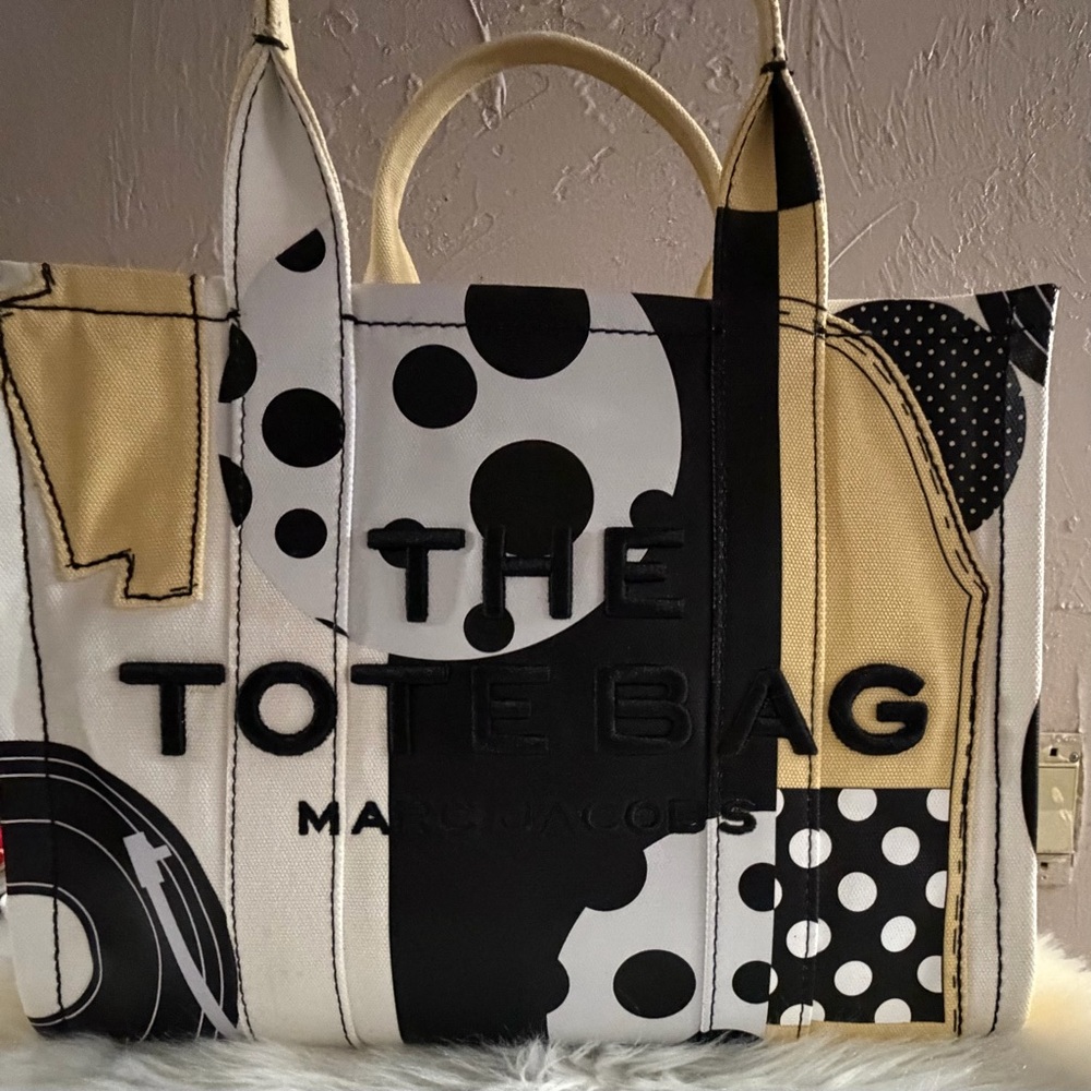 Marc Jacobs X Derrick Adams Artist Capsule Collection Tote Sold Out Gently Loved - Picture 3 of 14
